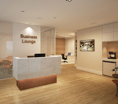 Perspectiva business lounge