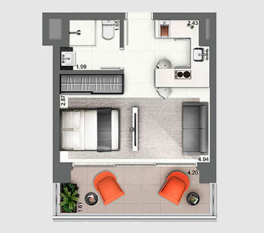 Vhouse related planta 36m