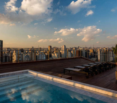 Perspectiva ilustrada do sky pool